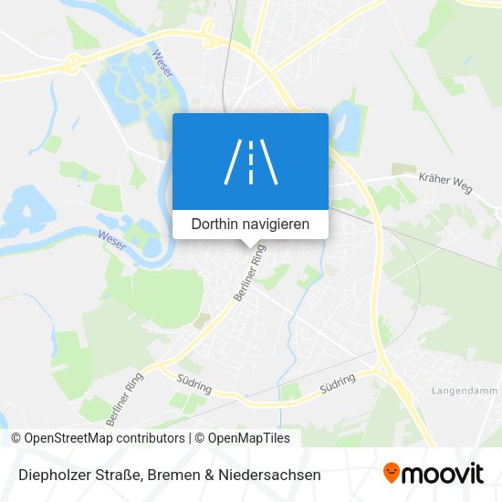 Diepholzer Straße Karte