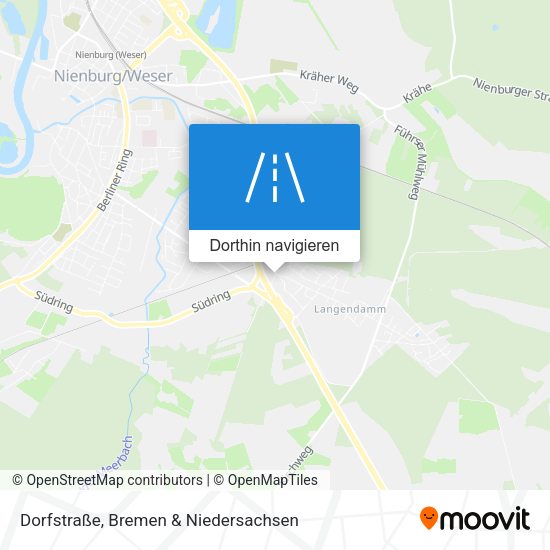 Dorfstraße Karte