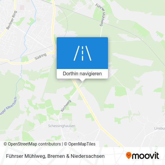Führser Mühlweg Karte