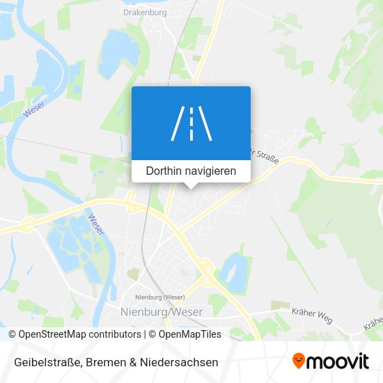 Geibelstraße Karte