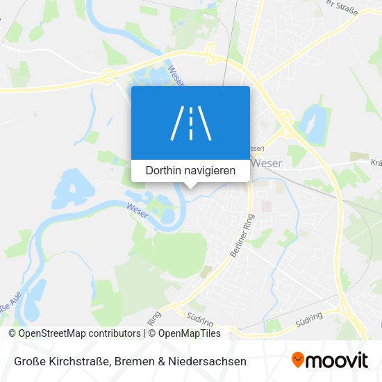 Große Kirchstraße Karte