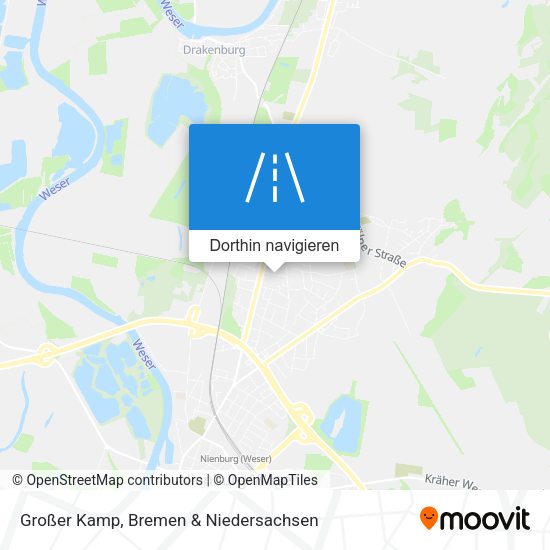 Großer Kamp Karte