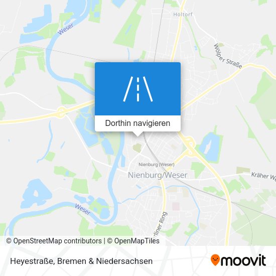 Heyestraße Karte