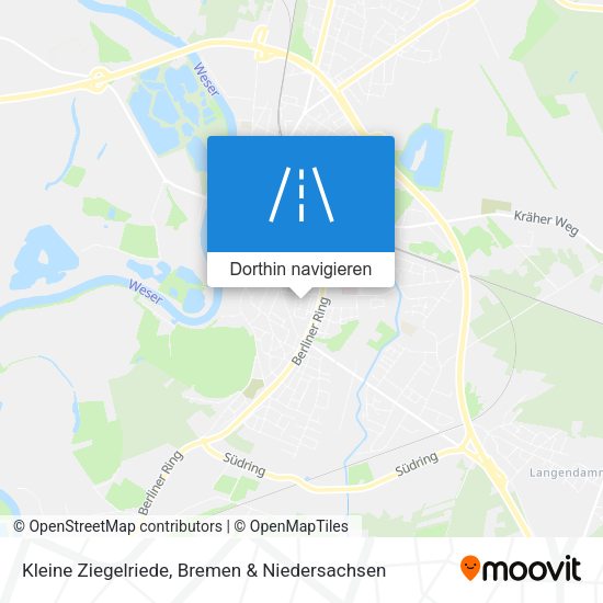 Kleine Ziegelriede Karte