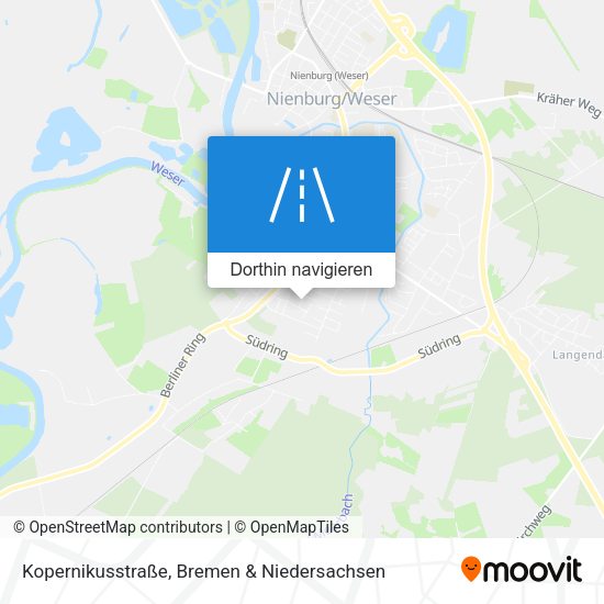 Kopernikusstraße Karte