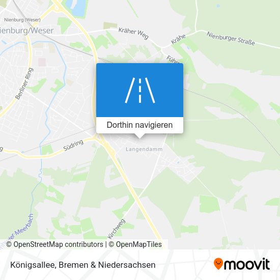Königsallee Karte