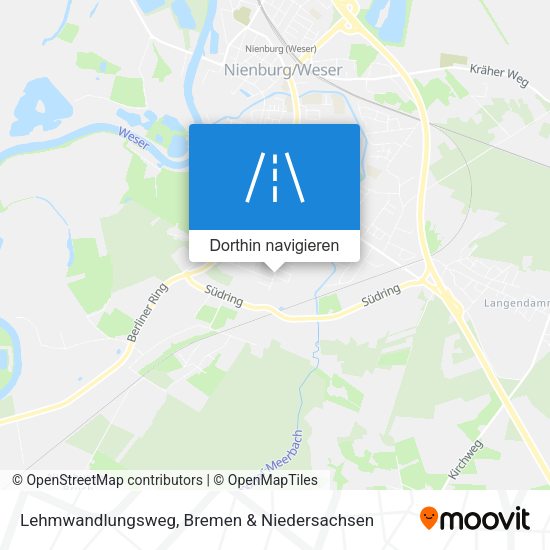 Lehmwandlungsweg Karte