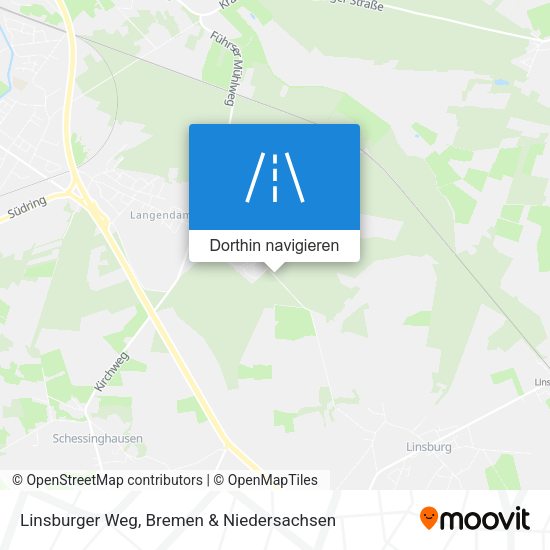 Linsburger Weg Karte