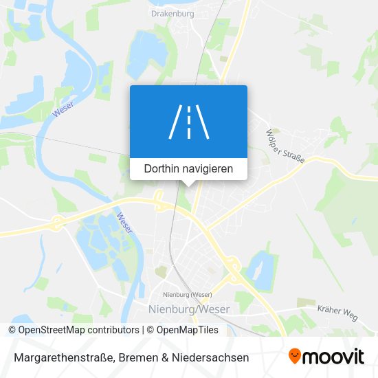 Margarethenstraße Karte