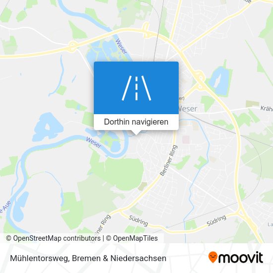 Mühlentorsweg Karte