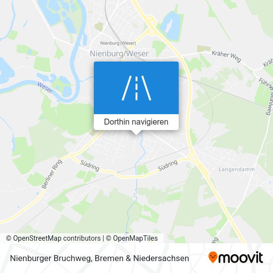 Nienburger Bruchweg Karte