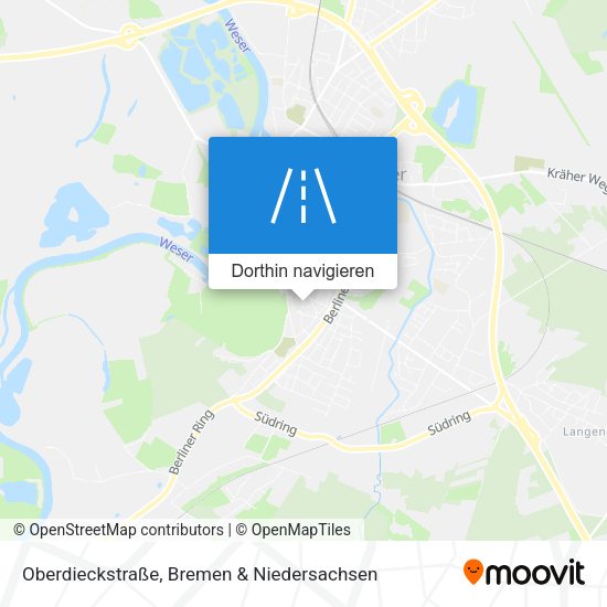 Oberdieckstraße Karte