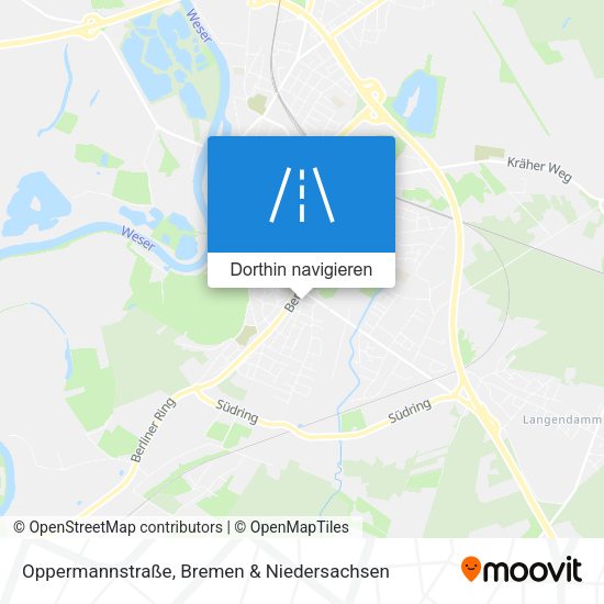 Oppermannstraße Karte