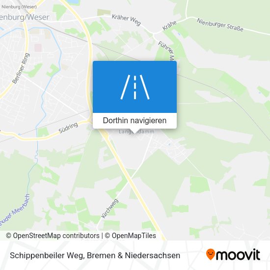 Schippenbeiler Weg Karte