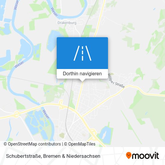 Schubertstraße Karte