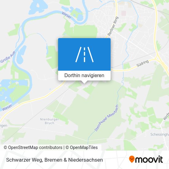 Schwarzer Weg Karte