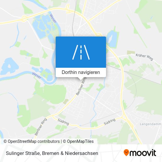 Sulinger Straße Karte