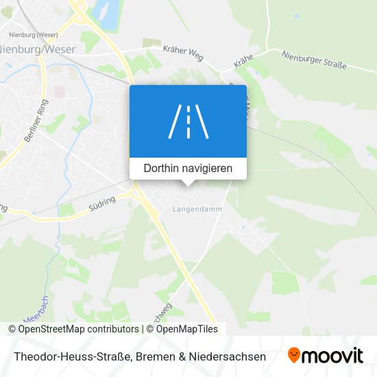 Theodor-Heuss-Straße Karte