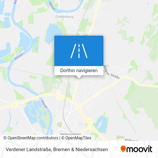 Verdener Landstraße Karte