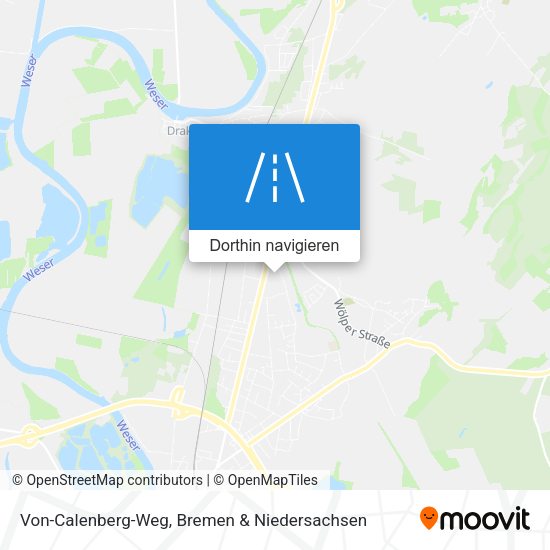 Von-Calenberg-Weg Karte
