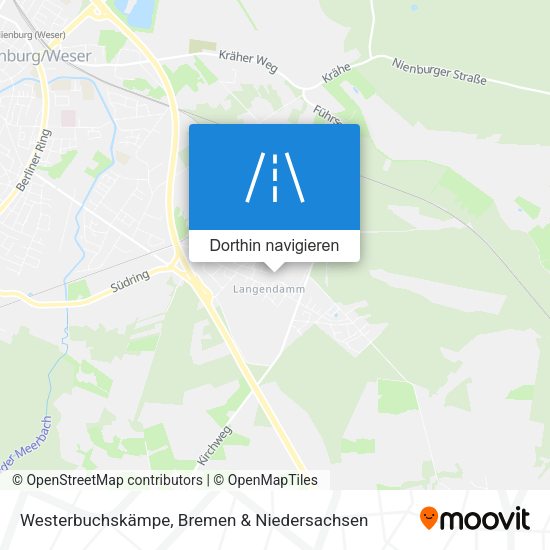 Westerbuchskämpe Karte