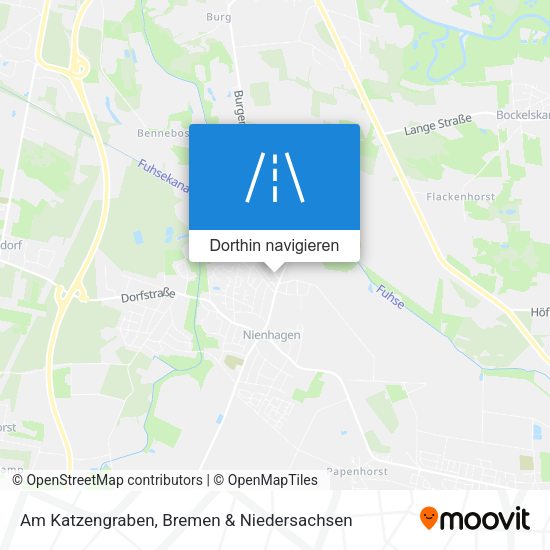 Am Katzengraben Karte