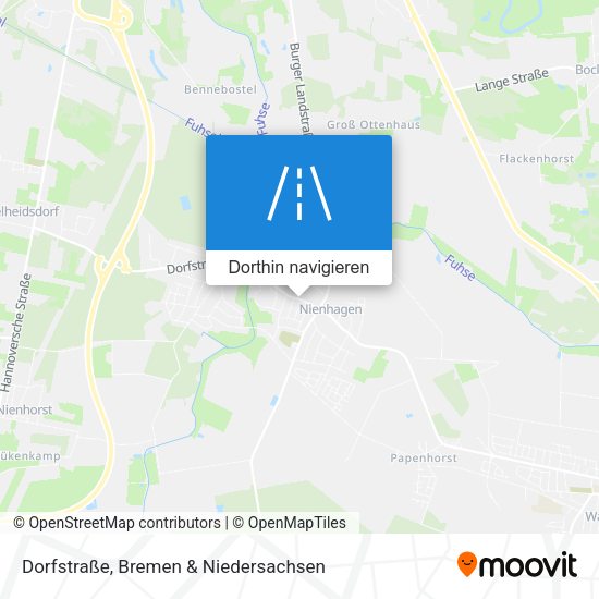 Dorfstraße Karte