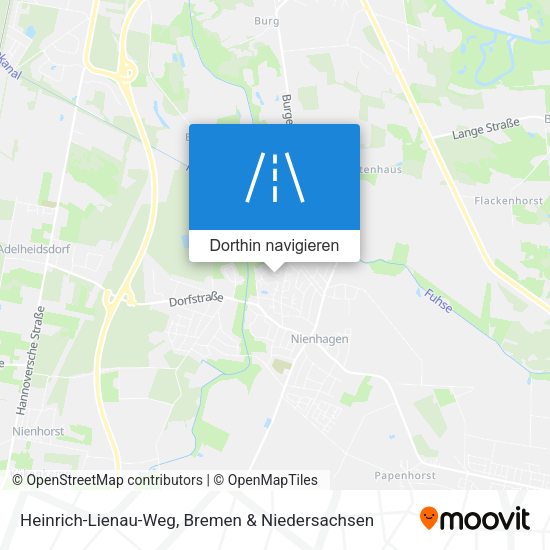 Heinrich-Lienau-Weg Karte