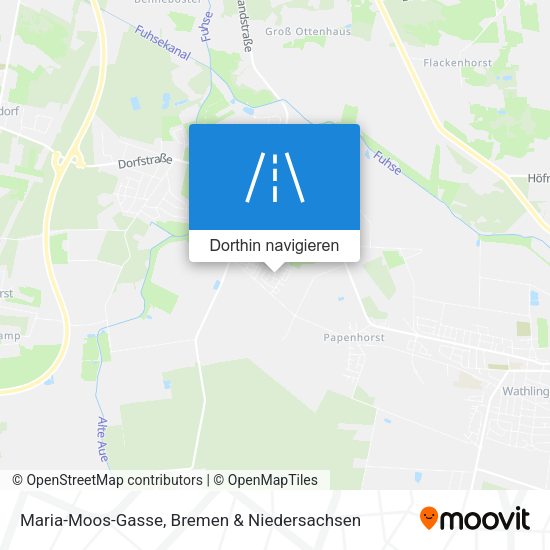 Maria-Moos-Gasse Karte
