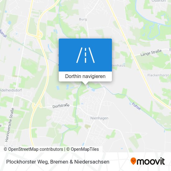 Plockhorster Weg Karte