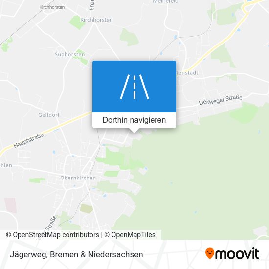 Jägerweg Karte