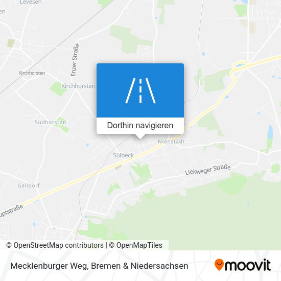 Mecklenburger Weg Karte