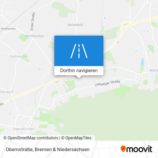 Obernstraße Karte