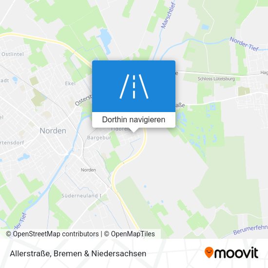 Allerstraße Karte