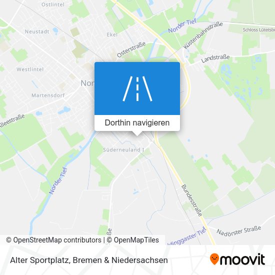 Alter Sportplatz Karte