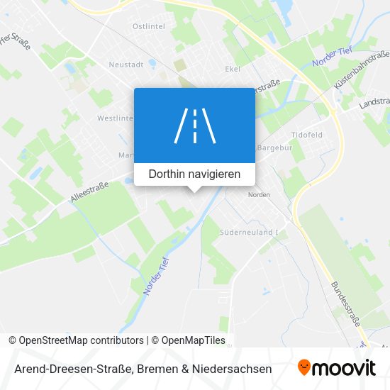 Arend-Dreesen-Straße Karte