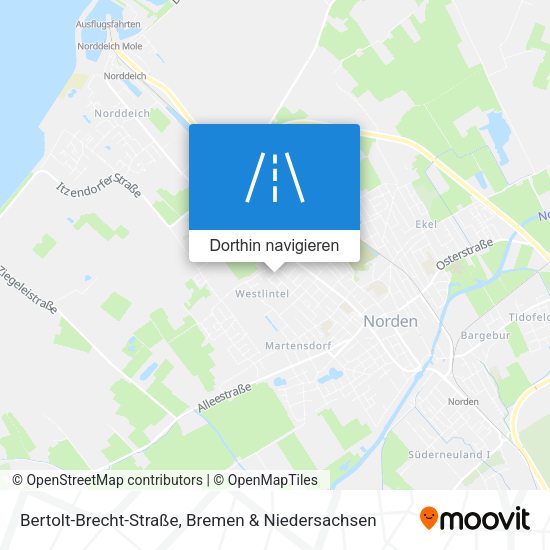 Bertolt-Brecht-Straße Karte