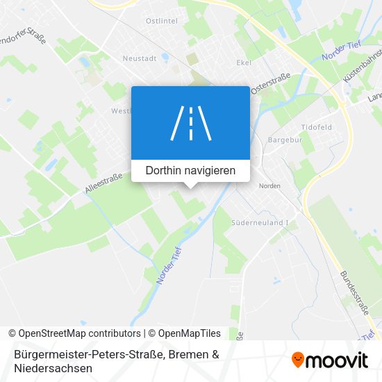 Bürgermeister-Peters-Straße Karte