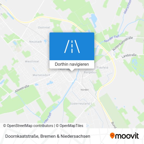 Doornkaatstraße Karte