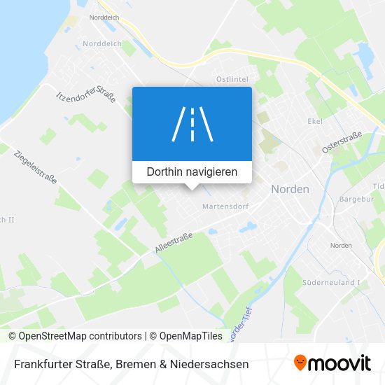 Frankfurter Straße Karte