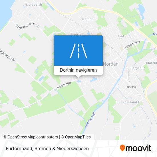 Fürtornpadd Karte