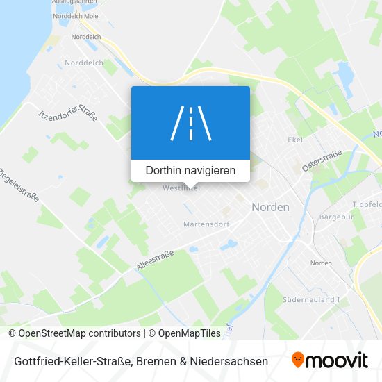 Gottfried-Keller-Straße Karte