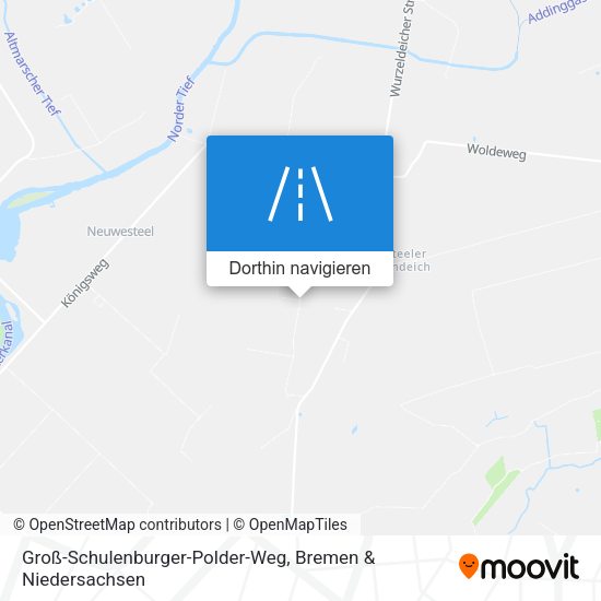 Groß-Schulenburger-Polder-Weg Karte