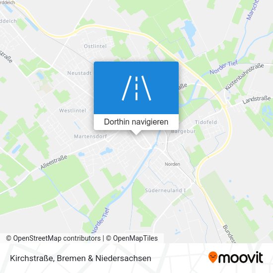 Kirchstraße Karte