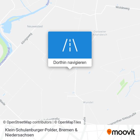 Klein-Schulenburger-Polder Karte
