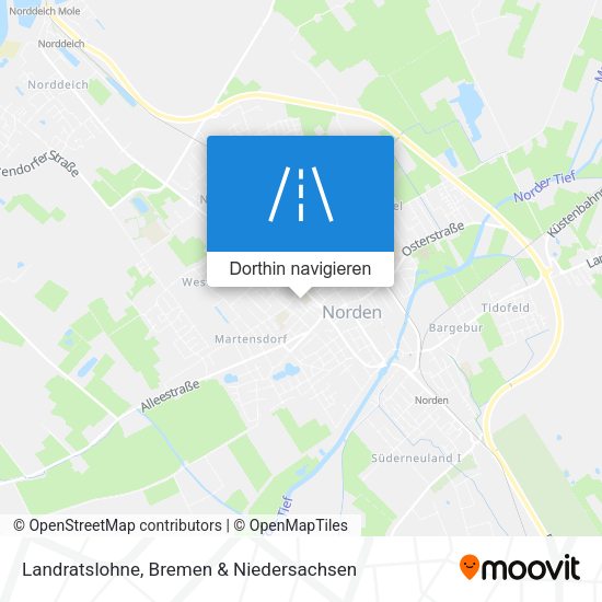 Landratslohne Karte