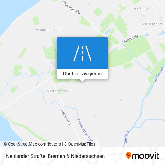 Neulander Straße Karte