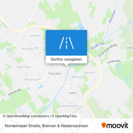 Norderneyer Straße Karte