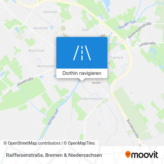 Raiffeisenstraße Karte