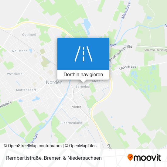 Rembertistraße Karte